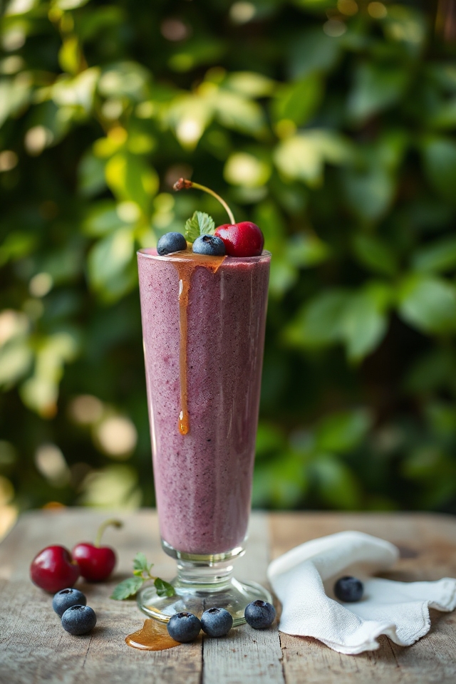 berry protein smoothie recipe