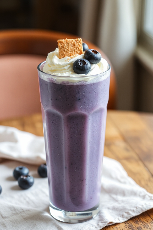 blueberry pie protein shake