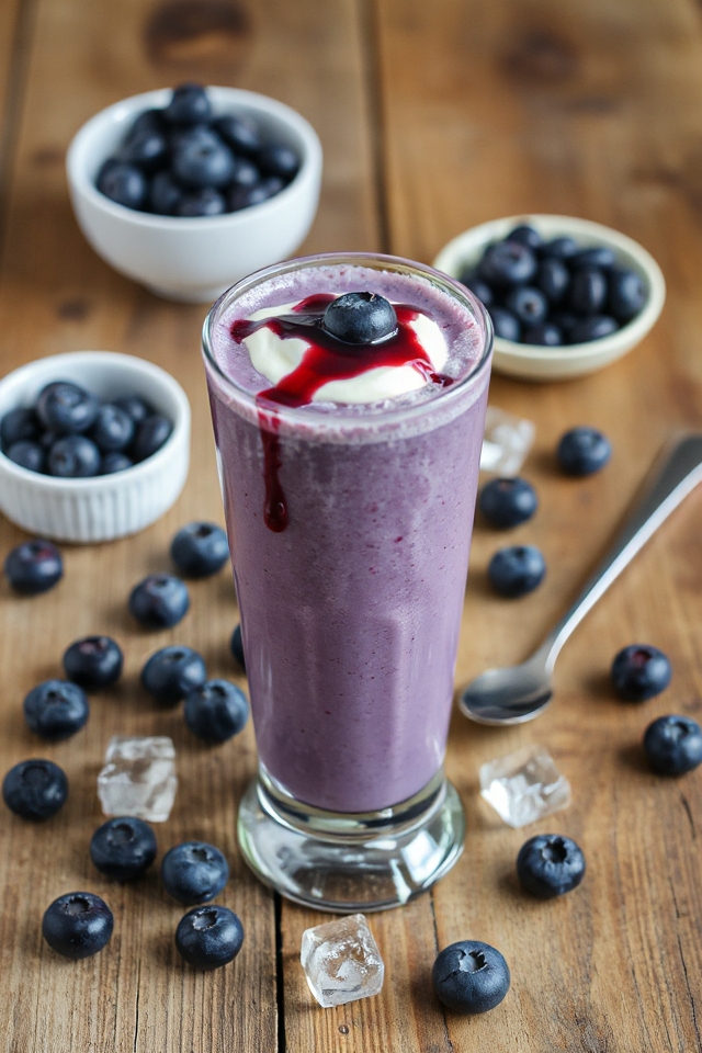 blueberry pie protein shake