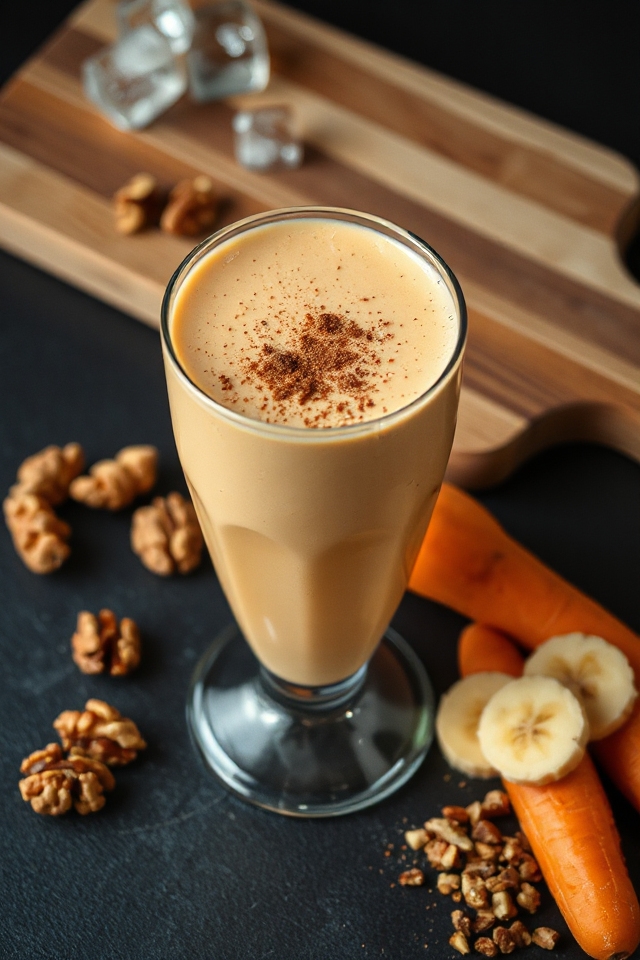 carrot cake flavored protein shake
