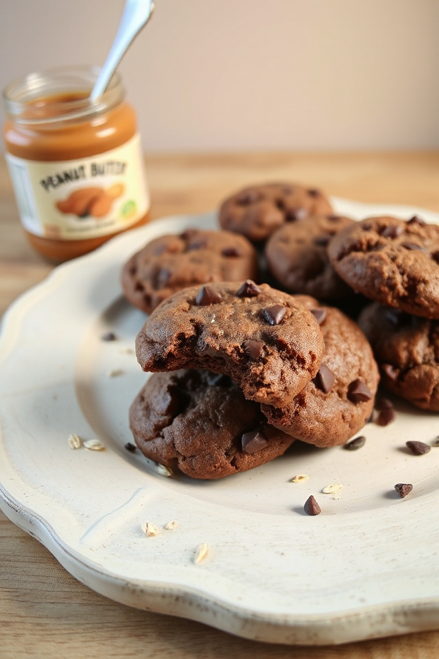 chocolate peanut butter cookies