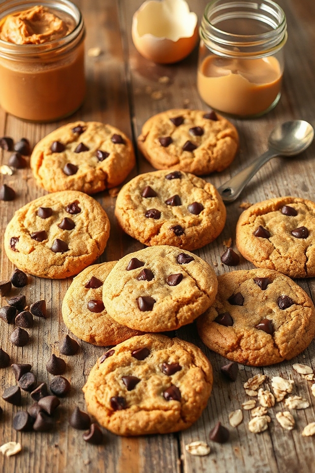 chocolate peanut butter cookies