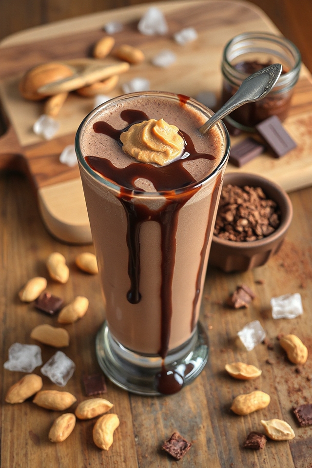 chocolate peanut butter shake