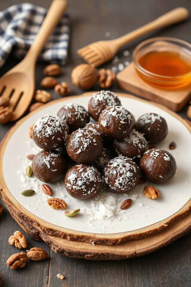 chocolate protein ball recipe