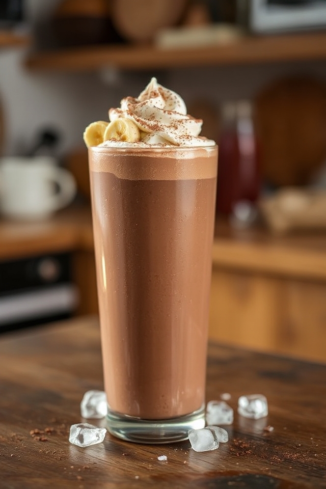 chocolate protein smoothie recipe