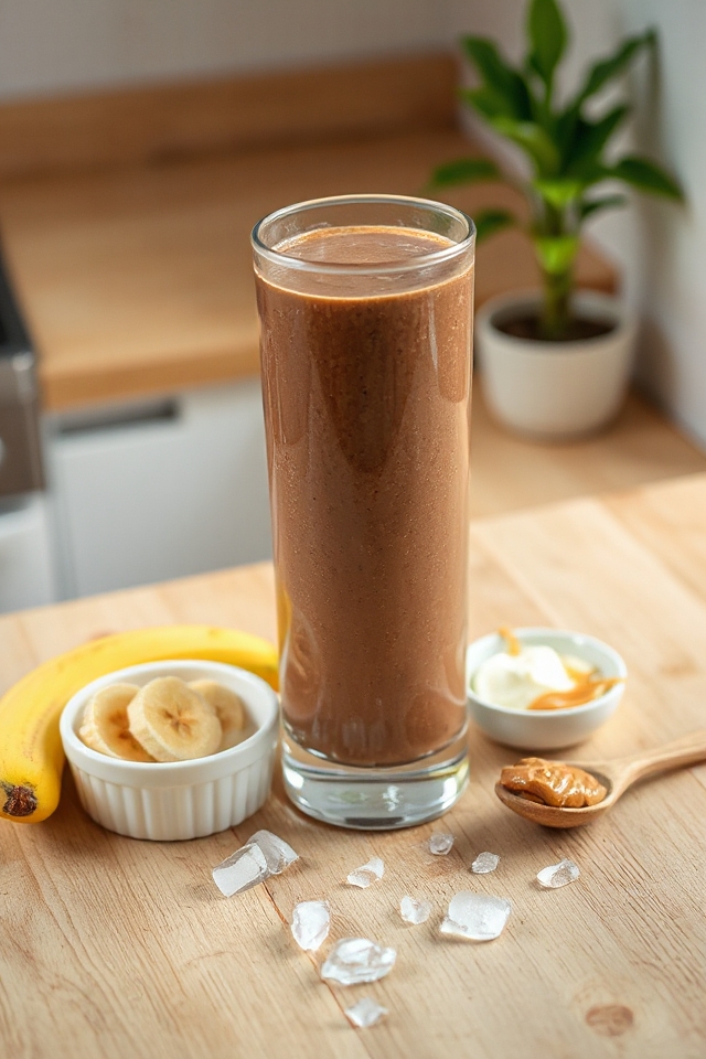 chocolate protein smoothie recipe