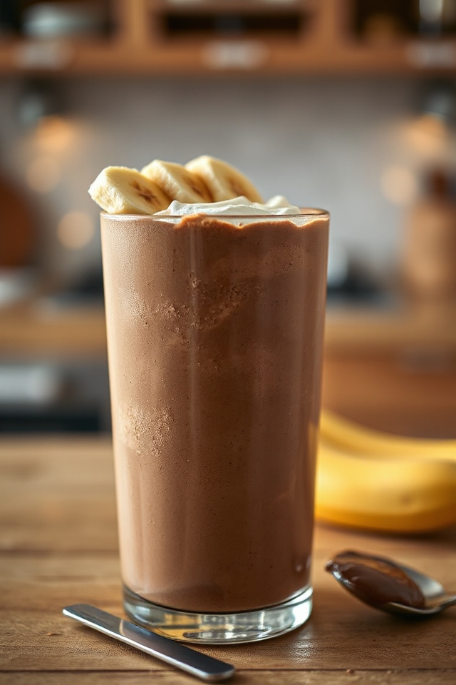 chocolate protein smoothie recipe