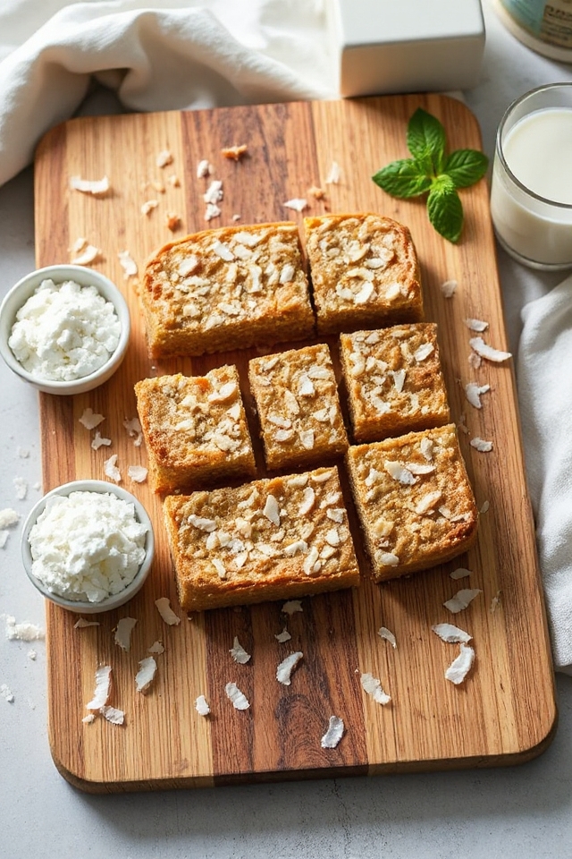 coconut protein bar recipe