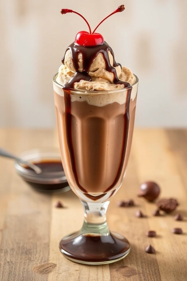 delicious high protein milkshake