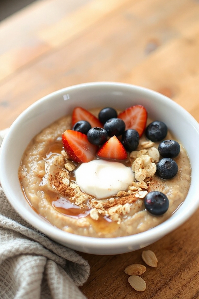 easy protein porridge recipe