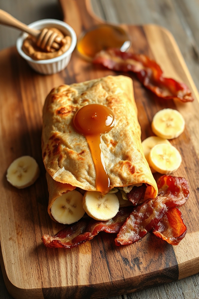 elvis inspired protein burrito recipe