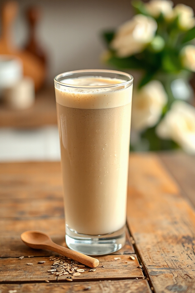 extra creamy vanilla smoothie