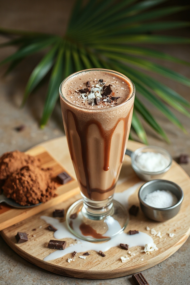 german chocolate cake shake