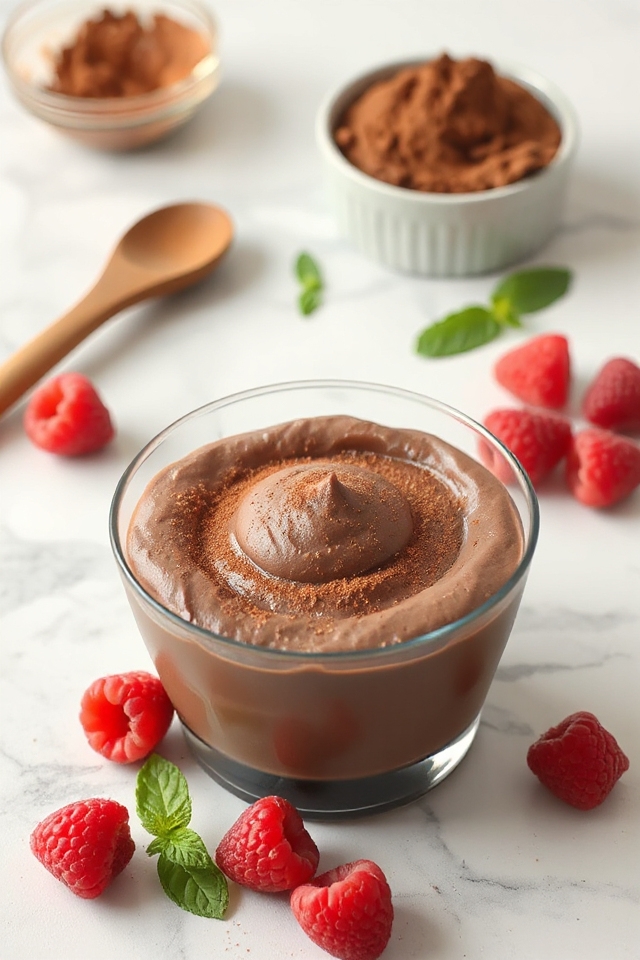 healthy chocolate mousse recipe