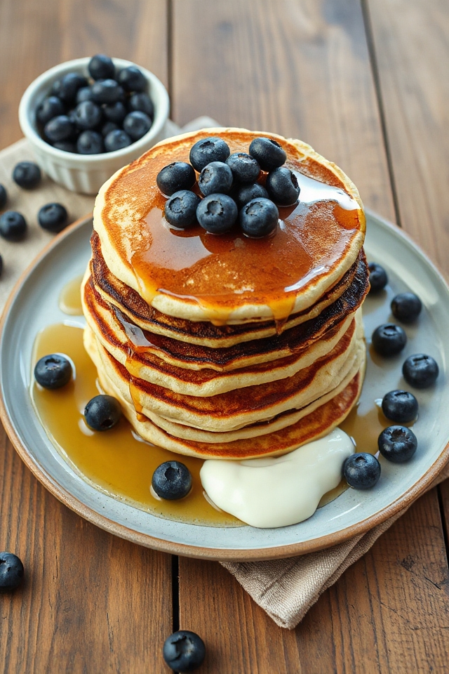 healthy high protein pancakes