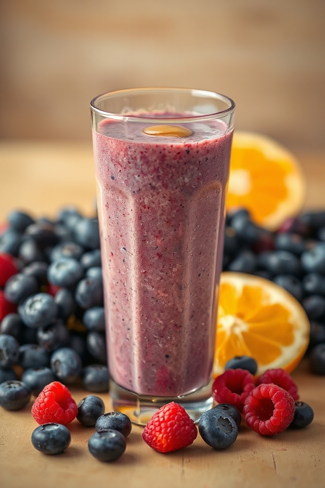 high protein breakfast smoothie recipe