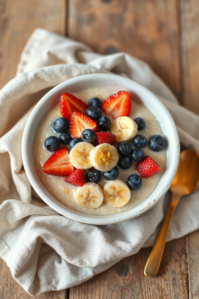high protein rice pudding