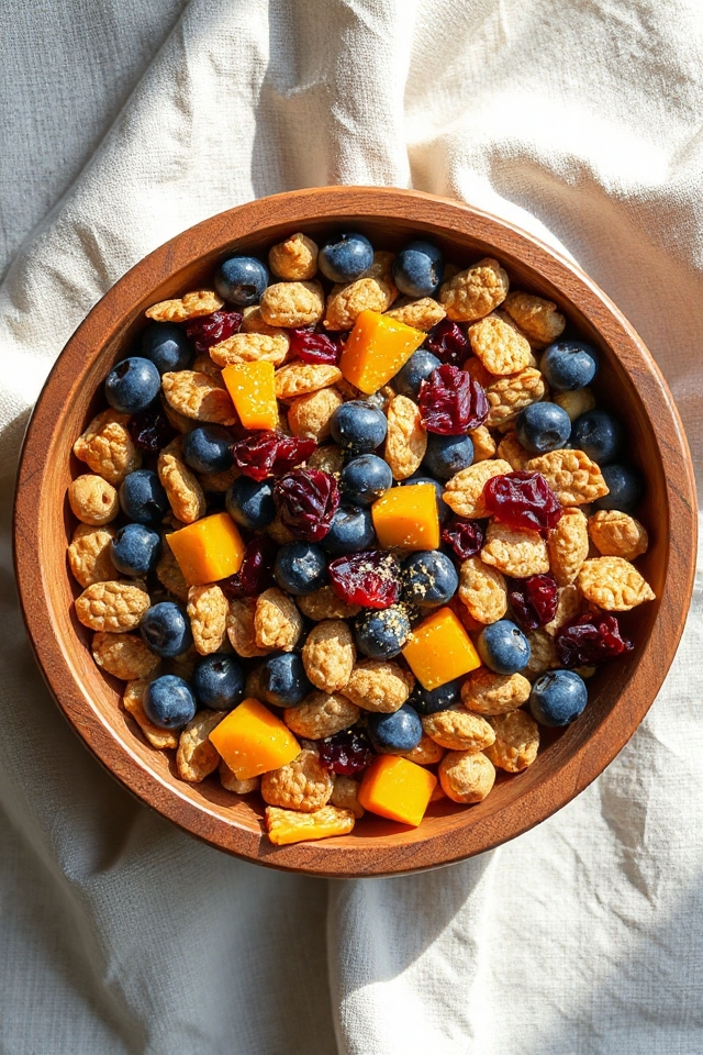 high protein snack mix