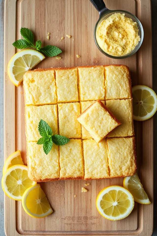 lemon protein bars recipe
