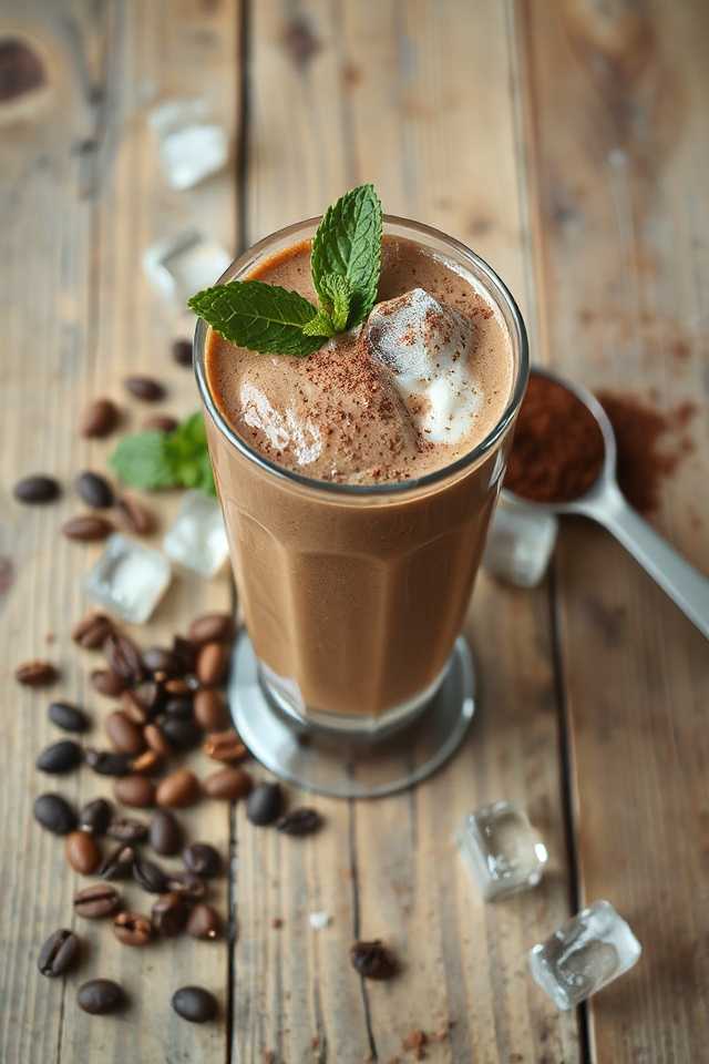 mocha protein smoothie recipe