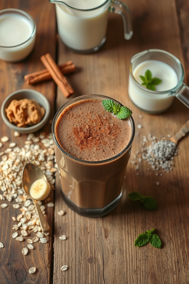 oatmeal protein smoothie recipe