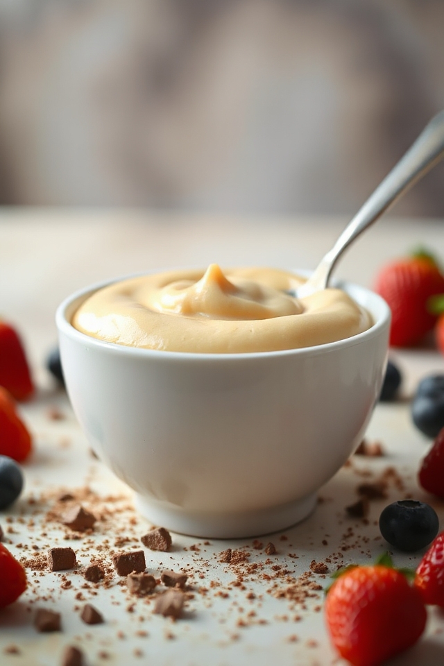 protein packed dessert recipe