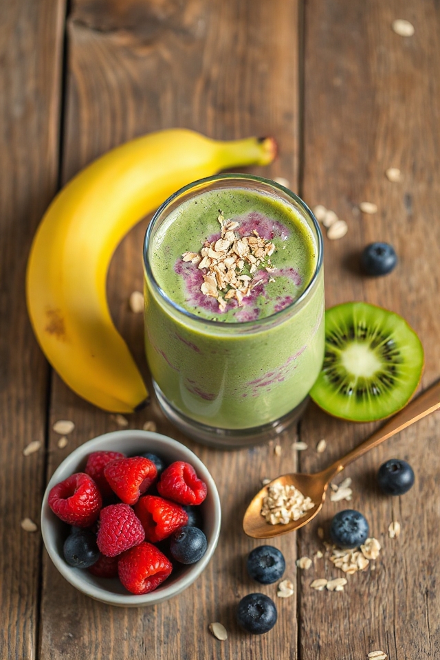 protein packed fruit smoothie recipe