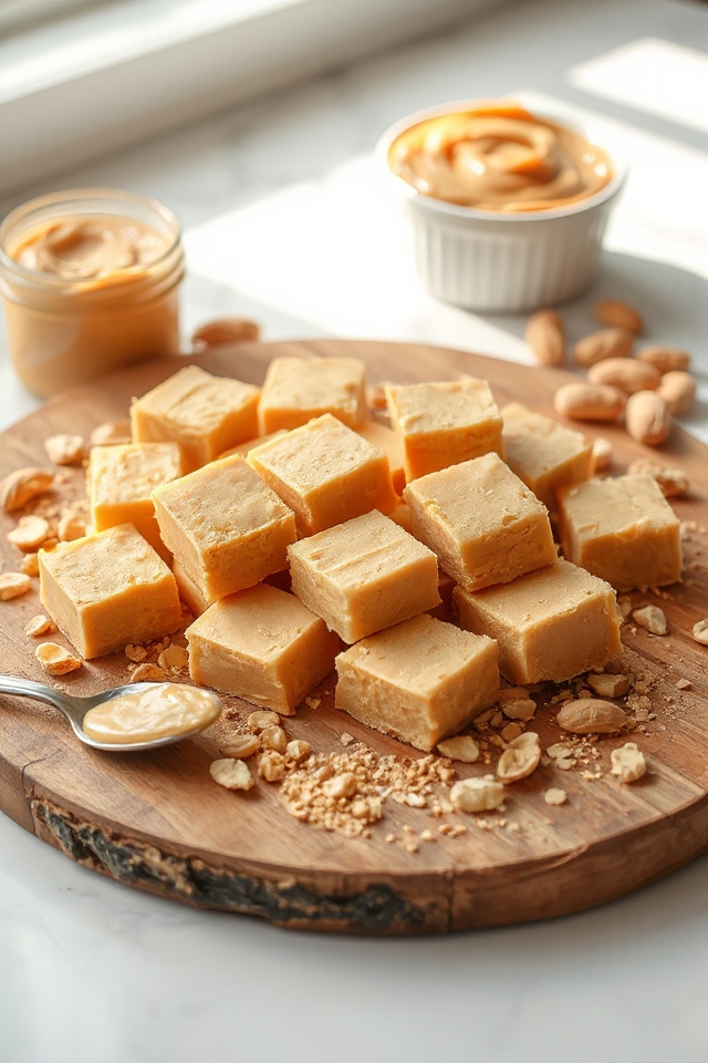 protein packed peanut butter fudge