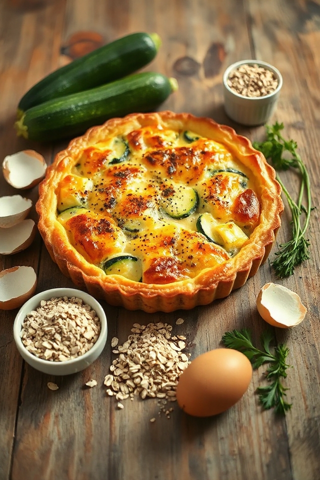 protein rich crustless quiche recipe