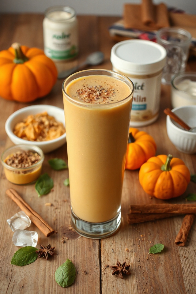 pumpkin pie protein shake