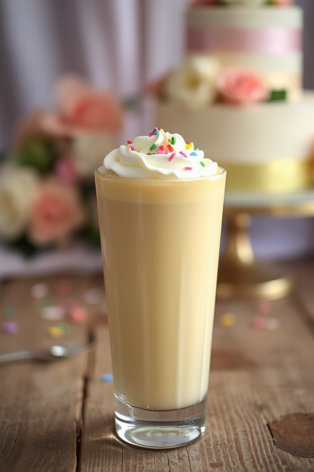 wedding cake protein shake