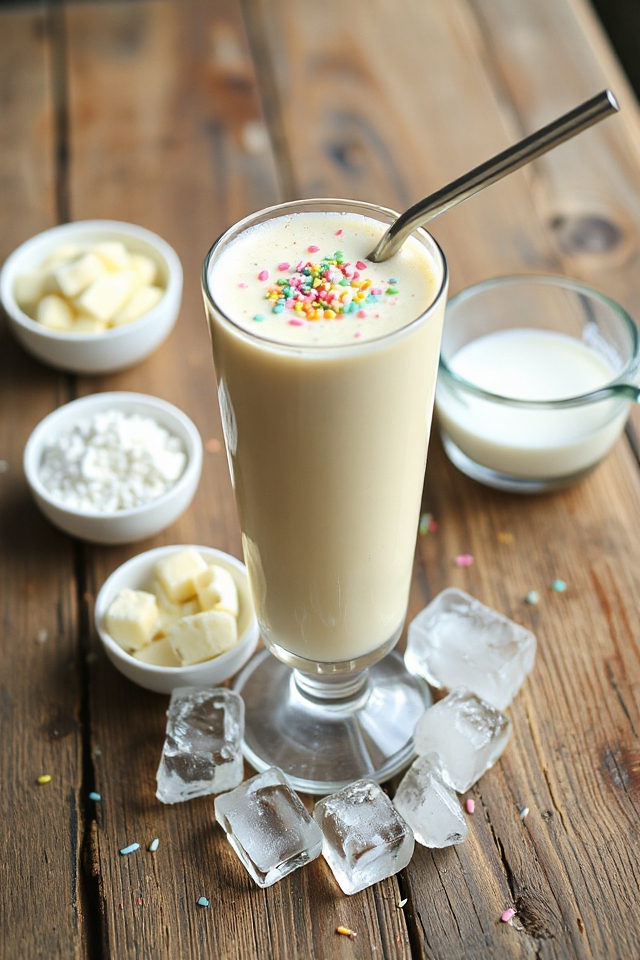 wedding cake protein shake